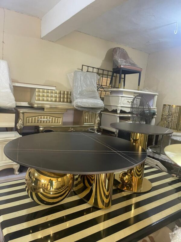 2 in 1 Luxury Marble Center Table 2