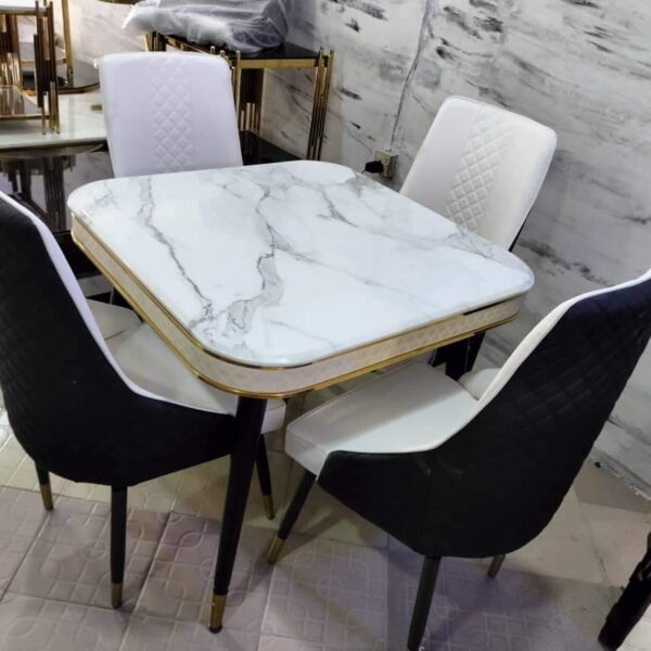 4 Seaters Luxury Marble Dining Table