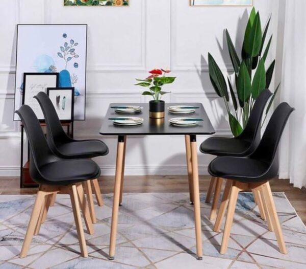 4 Seaters Office Dining Set