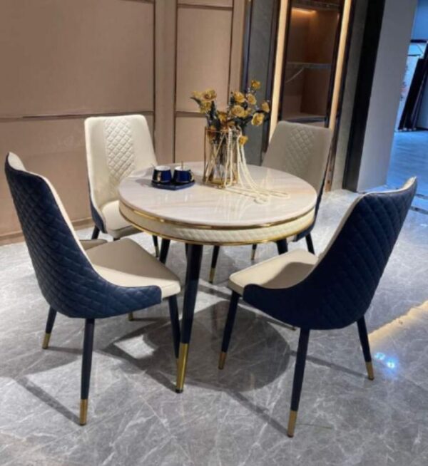 4 Seaters Luxury Marble Dining Table