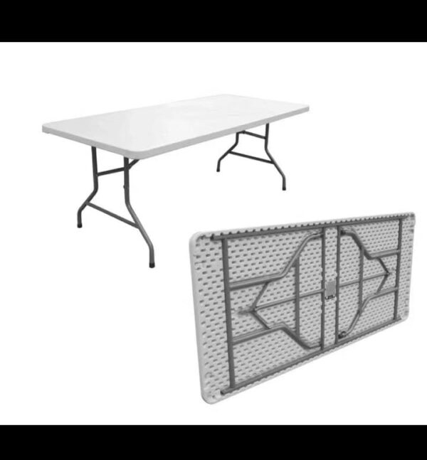 6 Feet Foldable Plastic Event Table