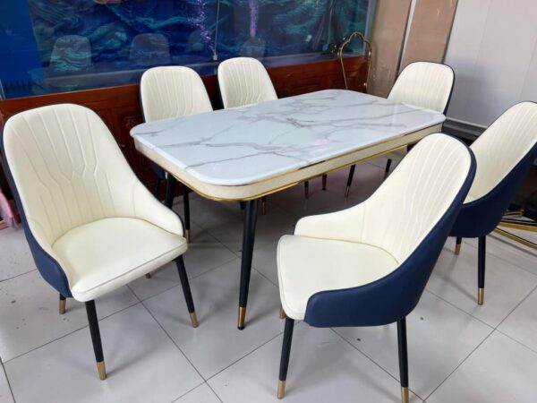 6 Seaters Luxury Dining Set