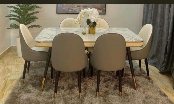 6 Seaters Modern Dining Table