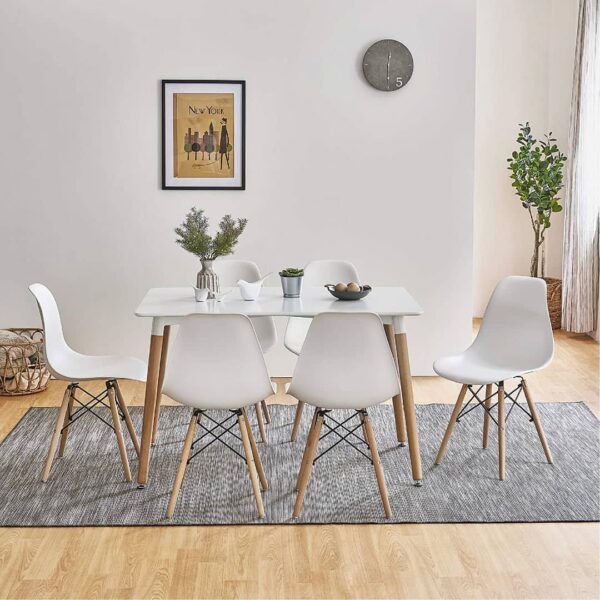 6 Seaters Office Dining Set