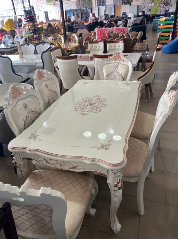 6 Seaters Royal Designed Luxury Dining Table