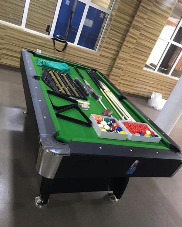 7 Feet Snooker Gaming Board With Complete Accessories