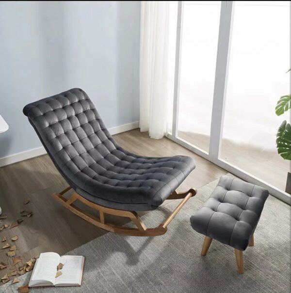 Executive Lounge Relaxing Chair With Footrest