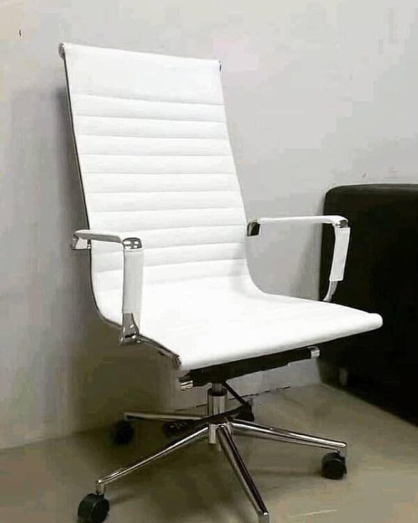 Executive Office Chair, White