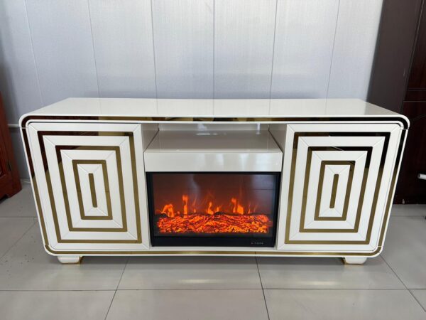 Fireplace Electric TV Stand With Remote Control