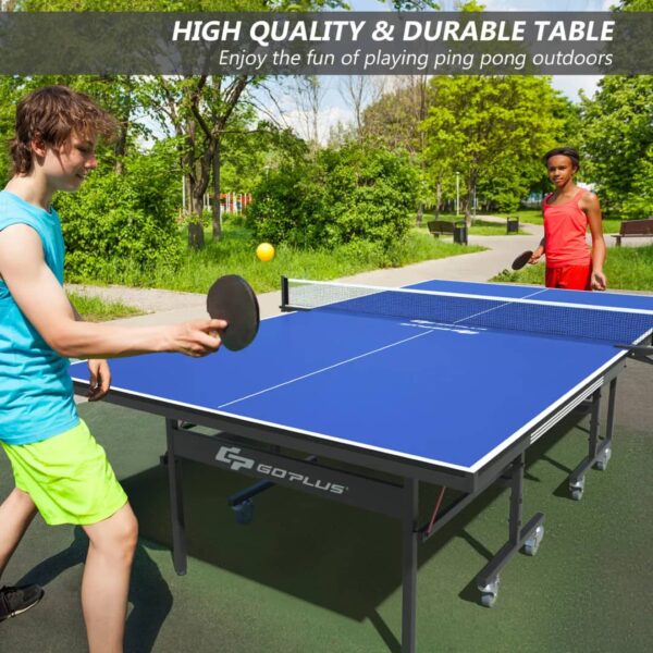 Foreign Table Tennis Board With Complete Accessories, Indoor 370k, Outdoor 420k