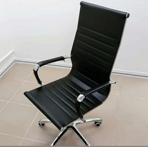 Office Swivel Chair With Stainless Star Leg