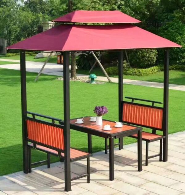 Outdoor Garden Canopy With Chair